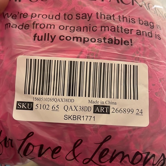 For Love and Lemons Butterfly‎ Lace Underwire Bra - Picture 7 of 7